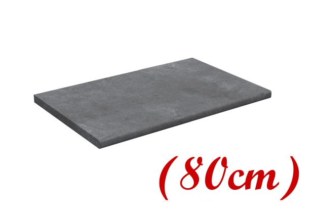 Blat atermic culoare Beton 80 cm